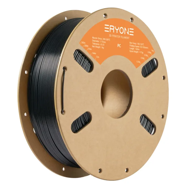 Polycarbonate (PC) 3D Printer Filament – 1.75mm, 1kg Spool