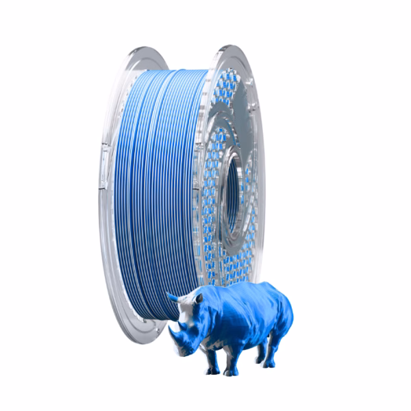 SA Filament Dual Silk PLA+ Arctic Frost (Sky Blue & White) 3D Printer Filament 750g – 1.75mm