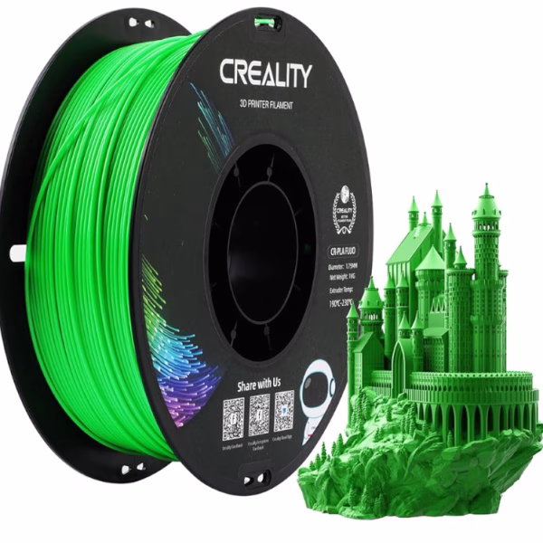 Creality CR-PLA Fluorescent Green 3D Printer Filament 1kg – 1.75mm