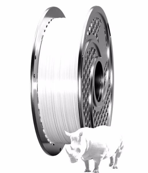 SA Filament Silk PLA+ Gloss White 3D Printer Filament 1kg – 1.75mm