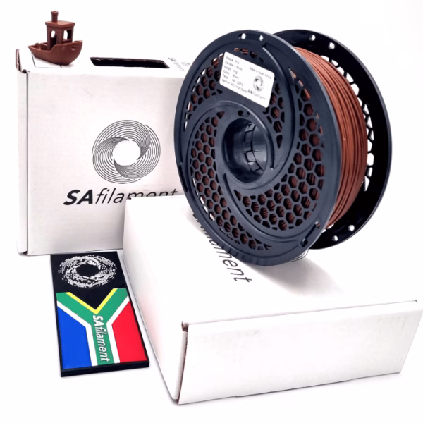 SA Filament Silk PLA Plus Brown 3D Printer Filament 1kg – 1.75mm