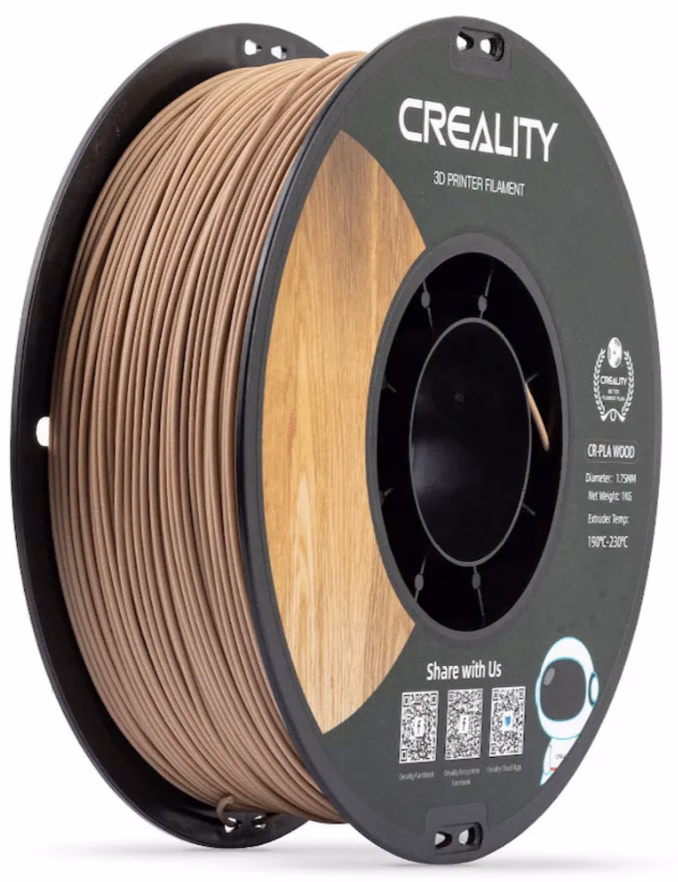 Creality CR-PLA Wood Filament – 1kg White Pine 1.75mm