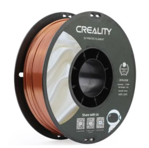 01 Creality CR-PLA - Silk Red Copper 3D Printer Filament | 1kg | 1.75mm
