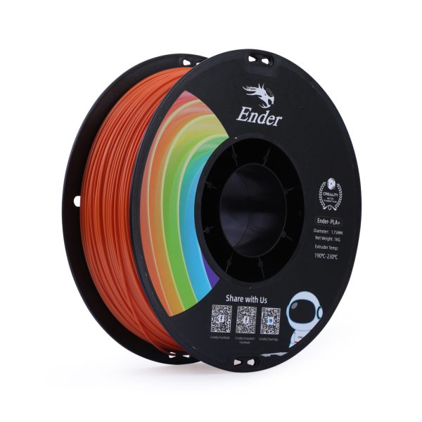 Orange (7) Creality Ender PLA+ Orange 3D Printer Filament | 1kg | 1.75mm