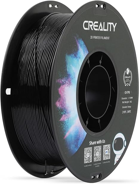 Creality TPU Black 3D Printer Filament 1kg – 1.75mm