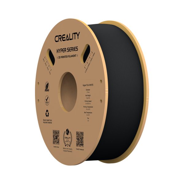 Creality Hyper PLA Black 3D Printer Filament 1kg – 1.75mm