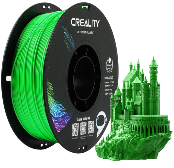 creality – cr pla – 1.75 mm – fluorescent green