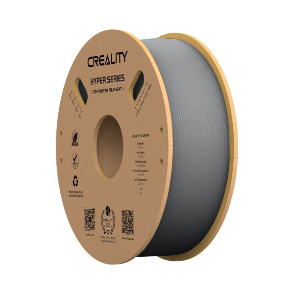 Creality Hyper PLA Grey 3D Printer Filament 1kg – 1.75mm