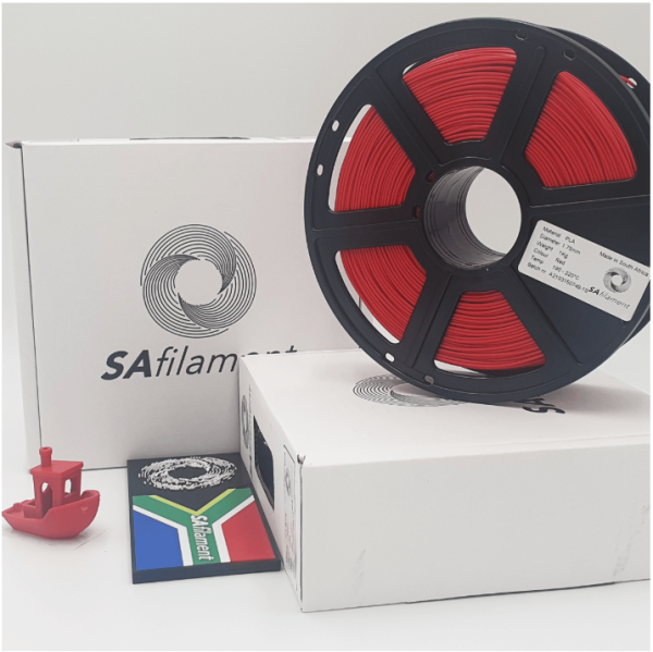 pla red filament 1kg, 1.75mm